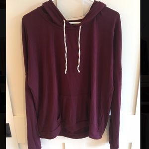 Brandy Melville Burgundy Hoody